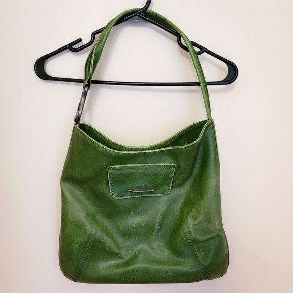 Matt & Nat Shoulder Bag in Olive Green - Picture 1 of 16